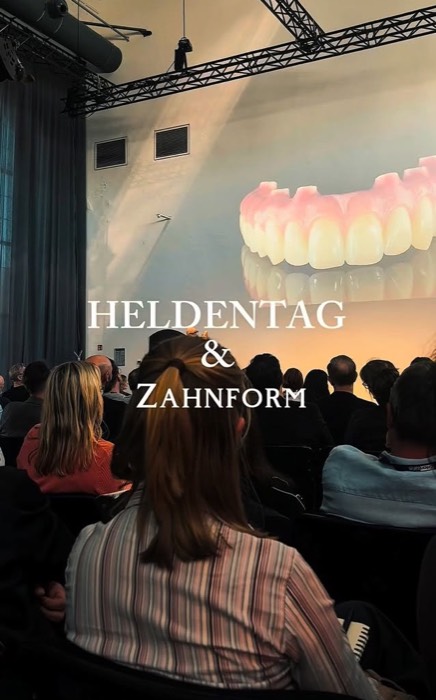 Team von Zahnform beim Heldentag von Zirkonzahn